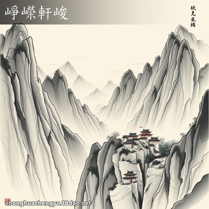 崢嶸軒峻 配图