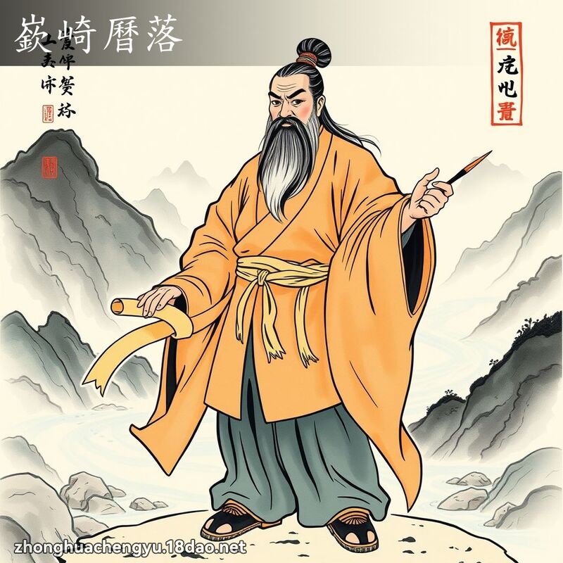 嶔崎曆落 配图