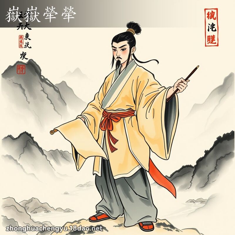 嶽嶽犖犖 配图