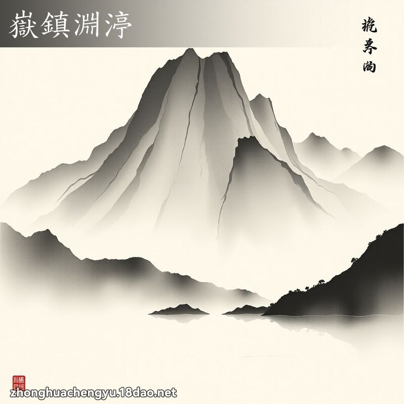 嶽鎮淵渟 配图