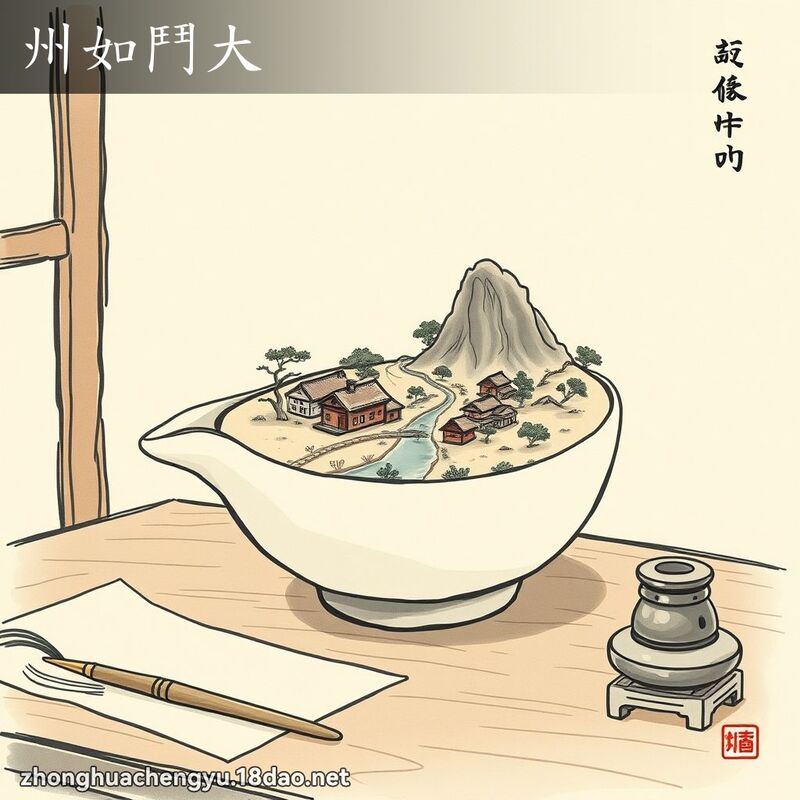 州如鬥大 配图