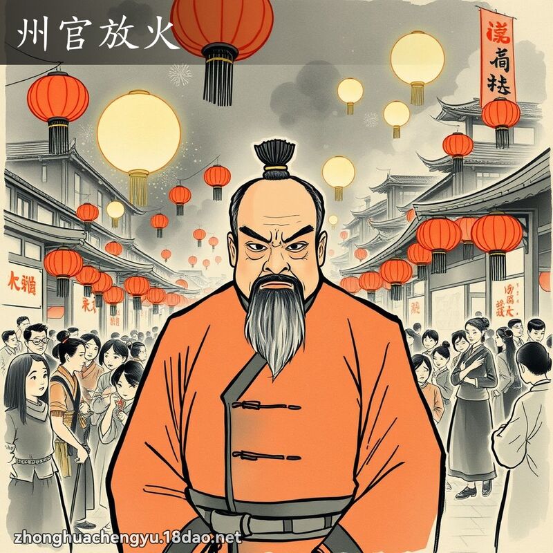 州官放火 配图