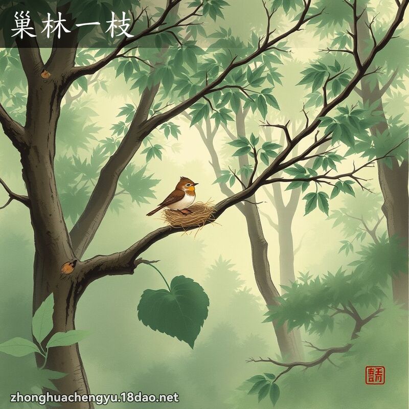 巢林一枝 配图