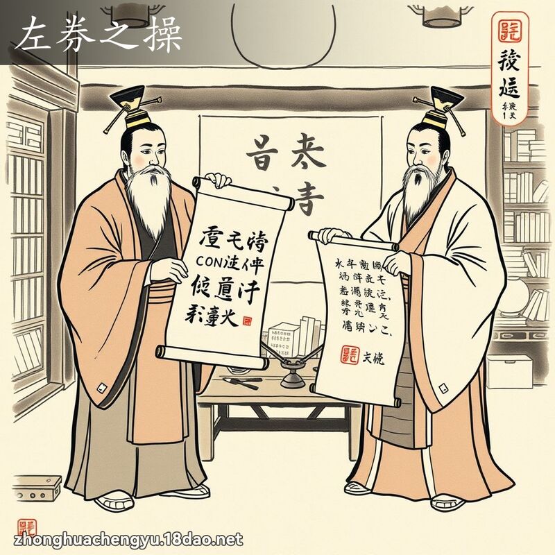左券之操 配图