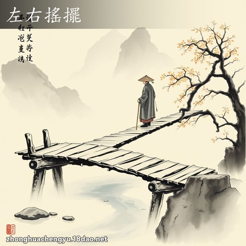 左右搖擺 配图