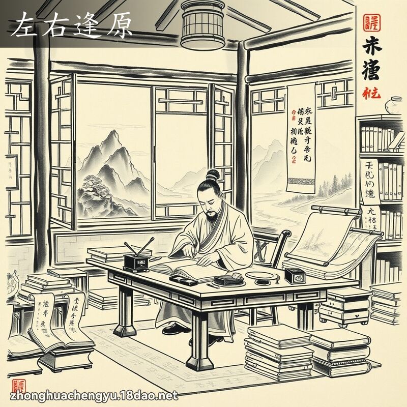 左右逢原 配图