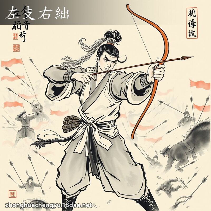 左支右絀 配图