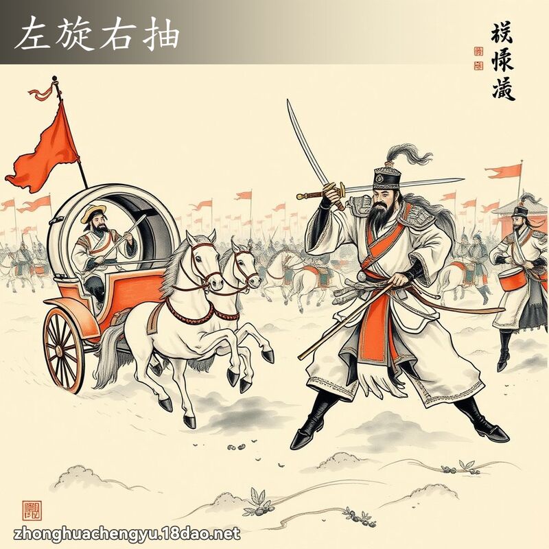 左旋右抽 配图