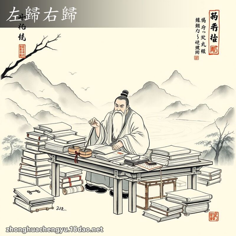 左歸右歸 配图