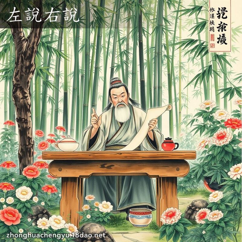 左說右說 配图