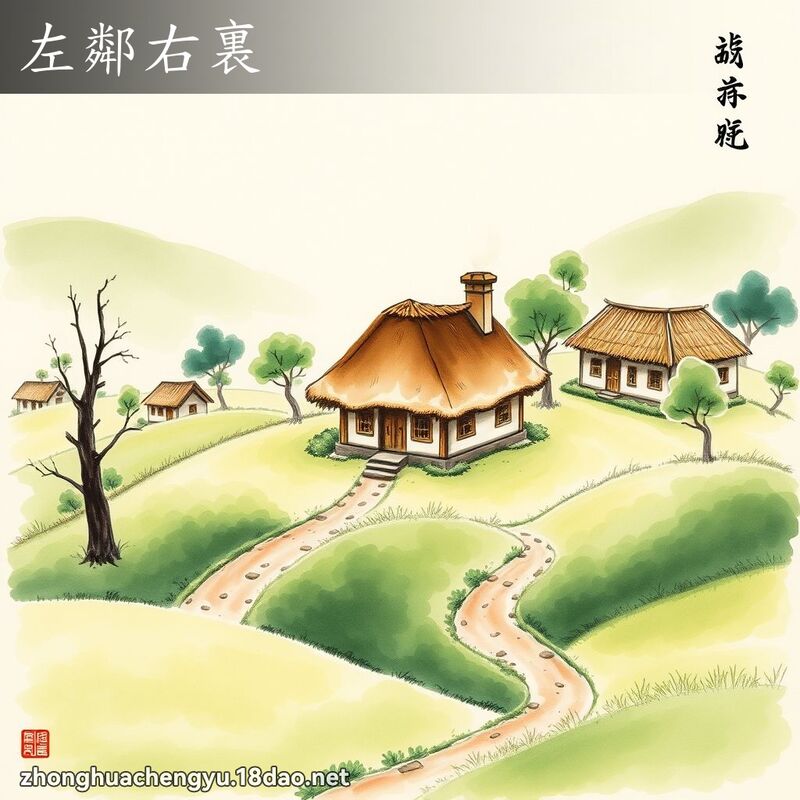 左鄰右裏 配图