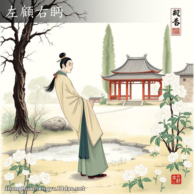 左顧右眄 配图