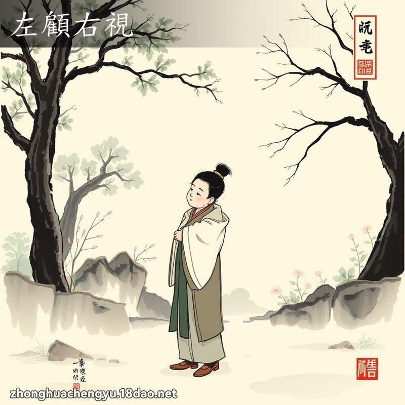 左顧右視 配图