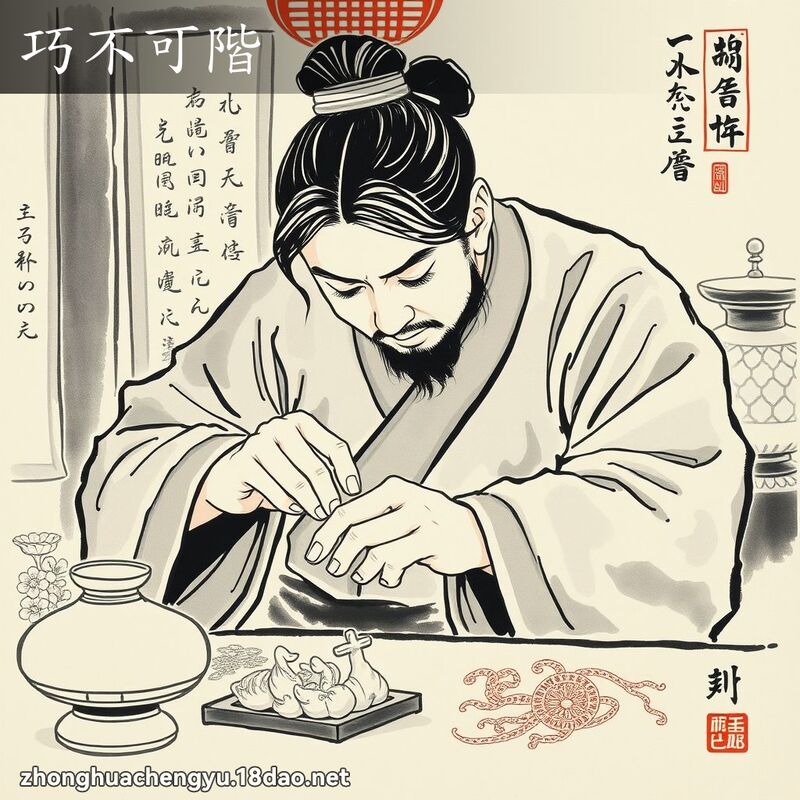 巧不可階 配图