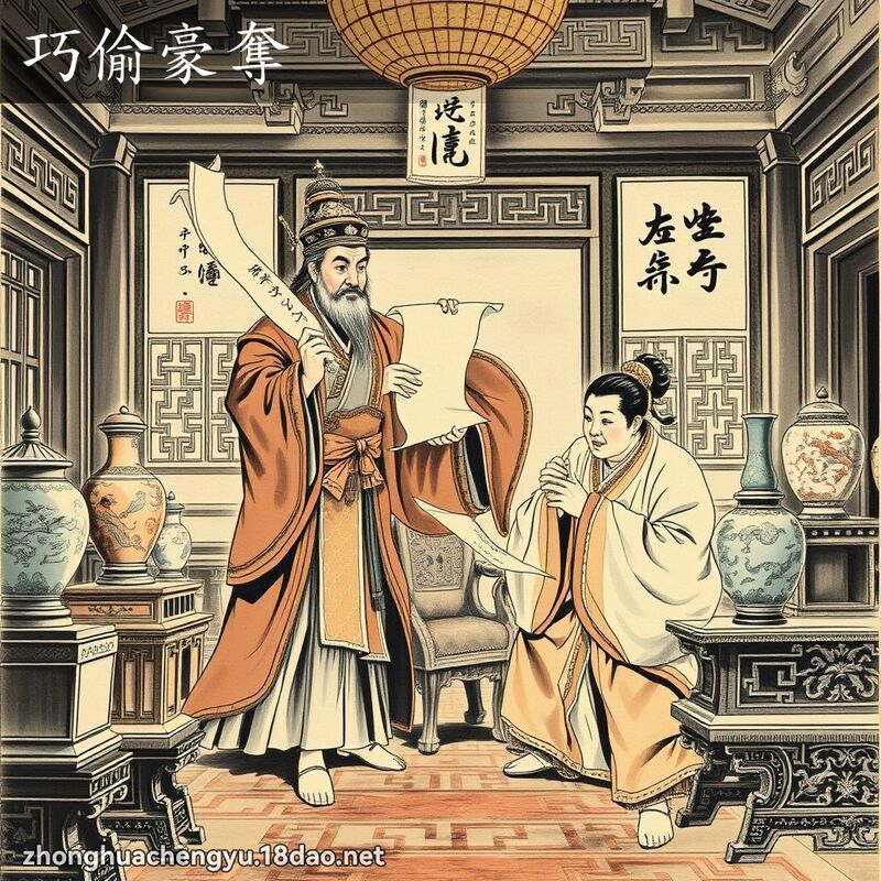 巧偷豪奪 配图