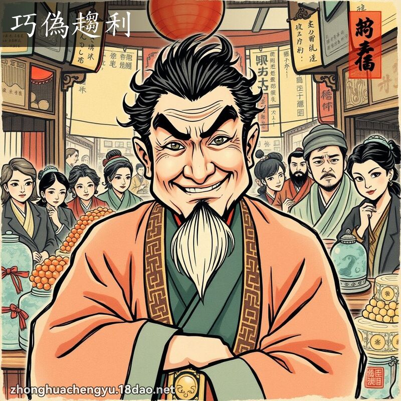 巧偽趨利 配图
