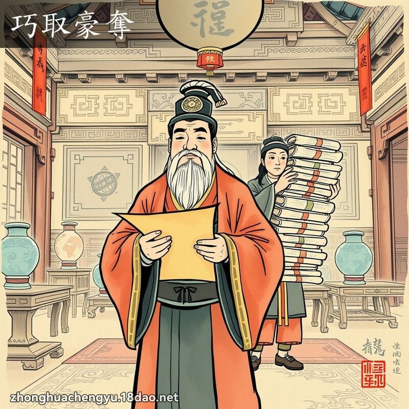巧取豪奪 配图