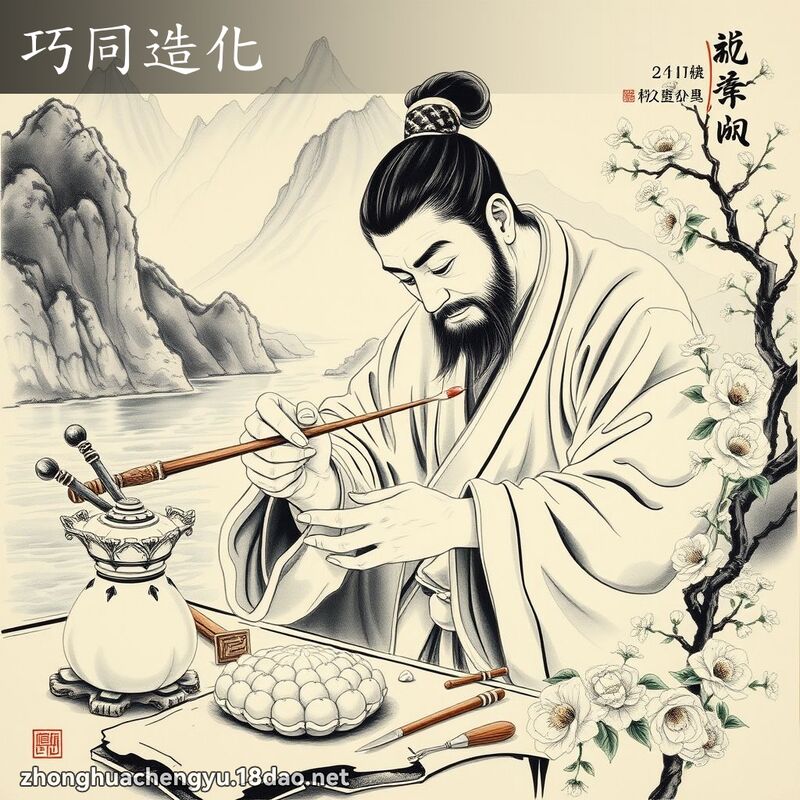 巧同造化 配图