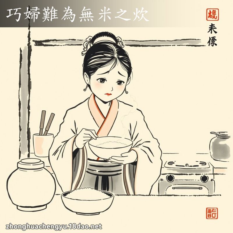 巧婦難為無米之炊 配图