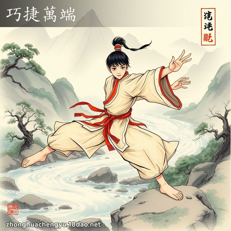 巧捷萬端 - 中華成語配圖