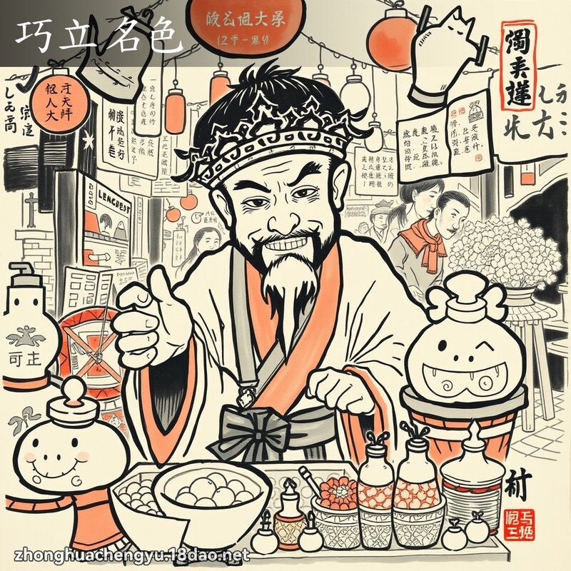 巧立名色 配图