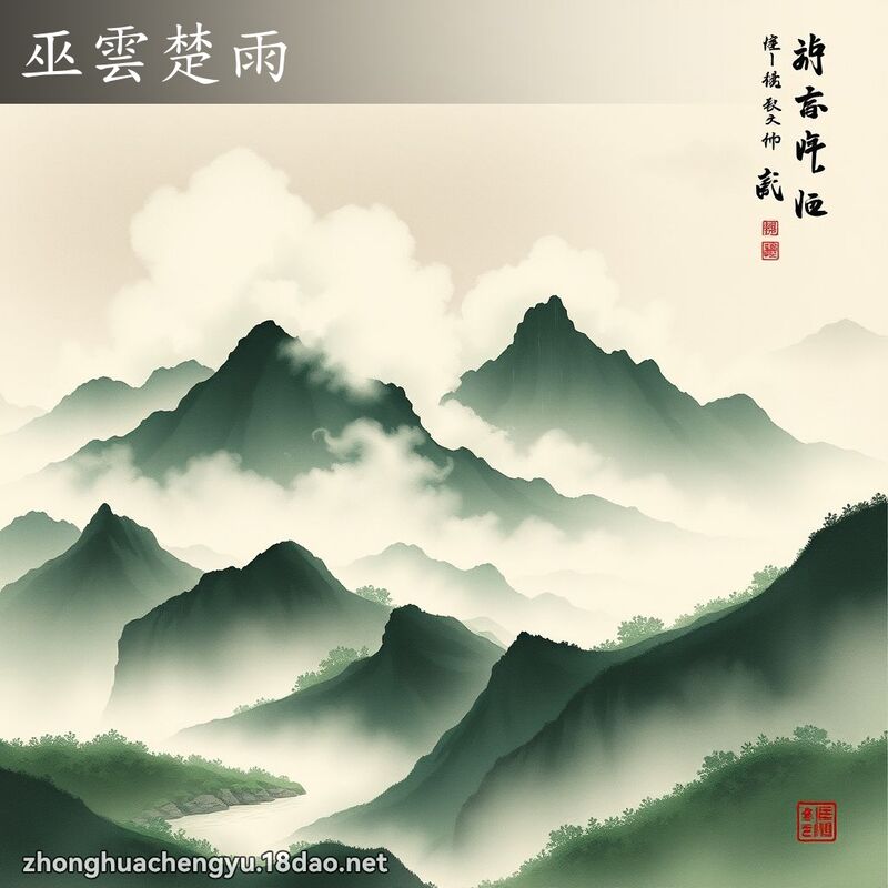 巫雲楚雨 配图