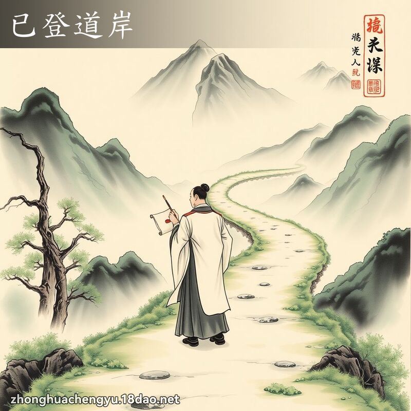 已登道岸 配图