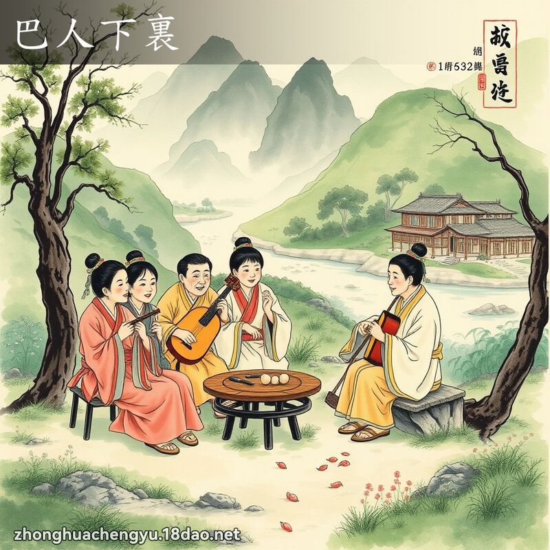 巴人下裏 配图