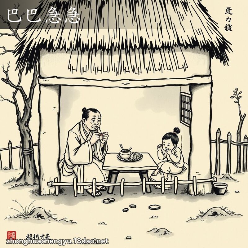 巴巴急急 配图