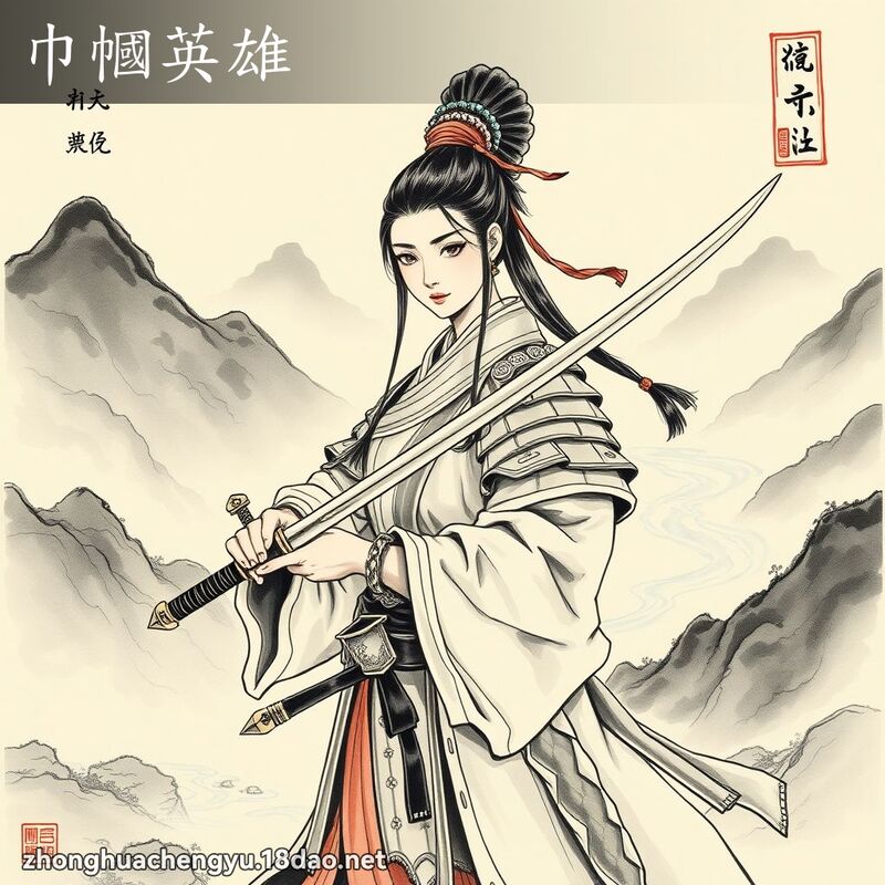 巾幗英雄 配图