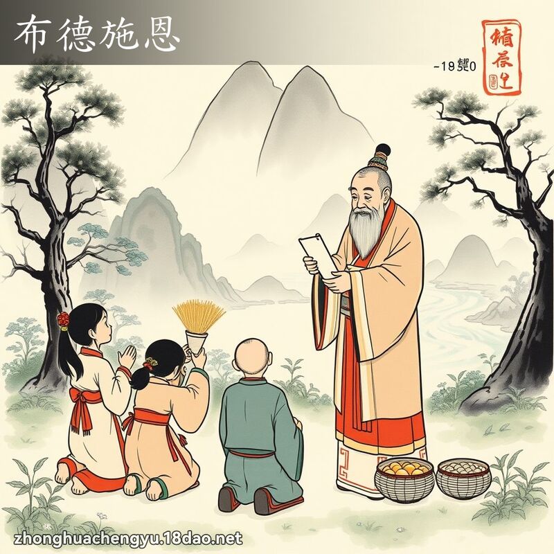 布德施恩 - 中華成語配圖