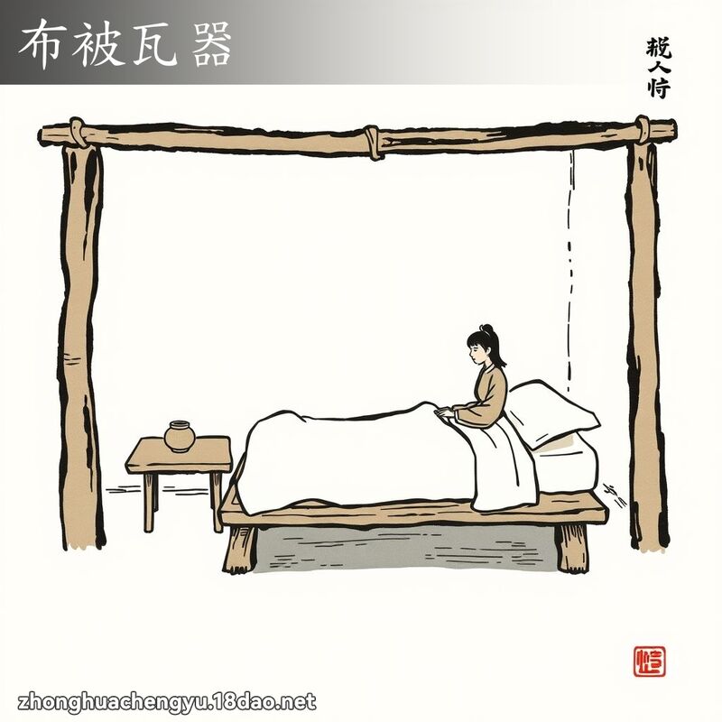 布被瓦器 - 中华成语配图