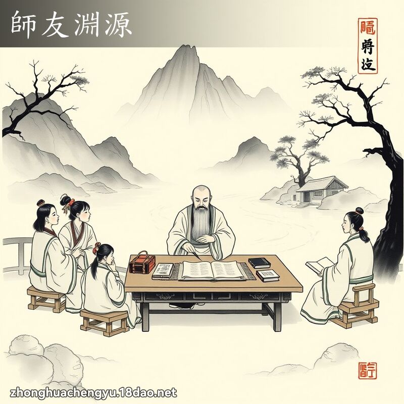 师友渊源 - 中华成语配图