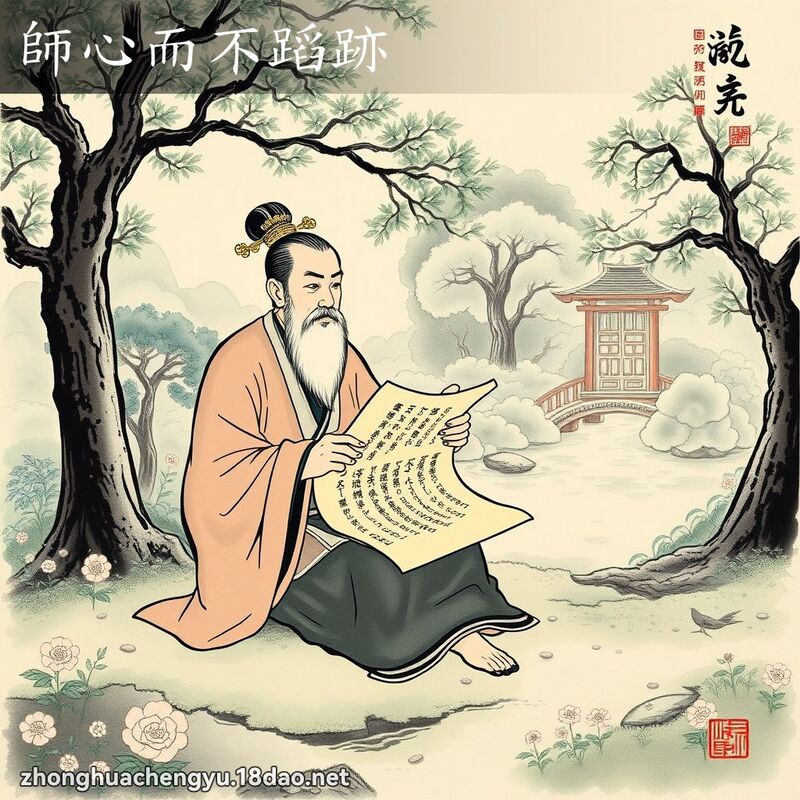 師心而不蹈跡 配图
