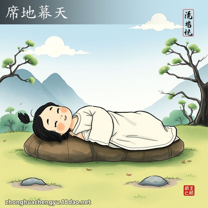 席地幕天 配图