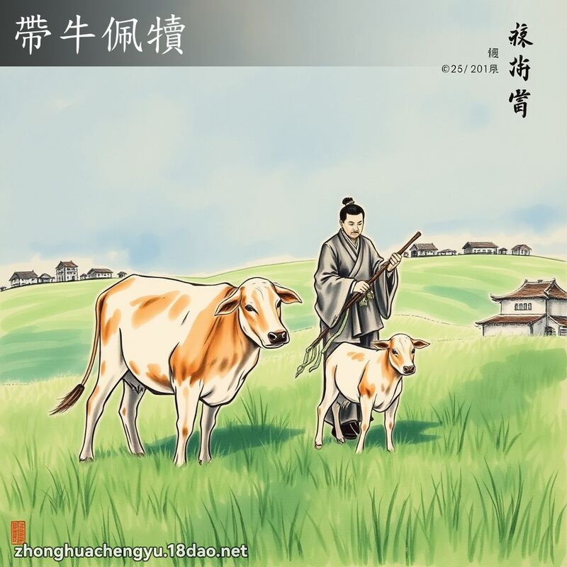 帶牛佩犢 配图