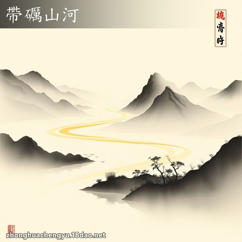 帶礪山河 配图