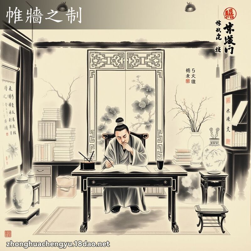 帷牆之制 配图