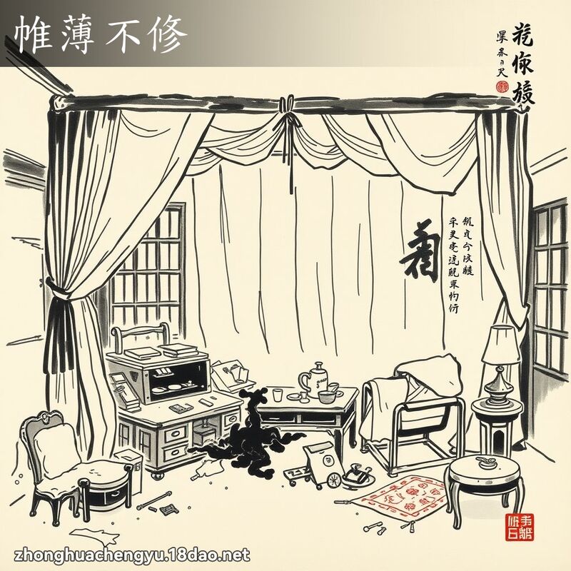 帷薄不修 配图