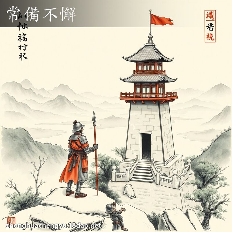 常備不懈 配图