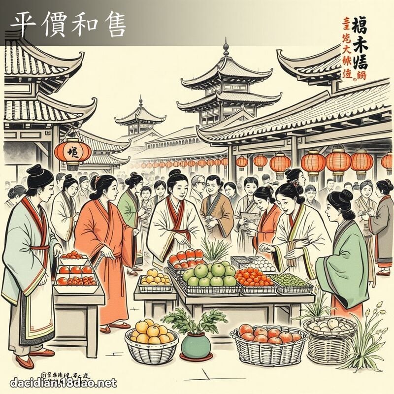 平價和售 - 中華成語配圖