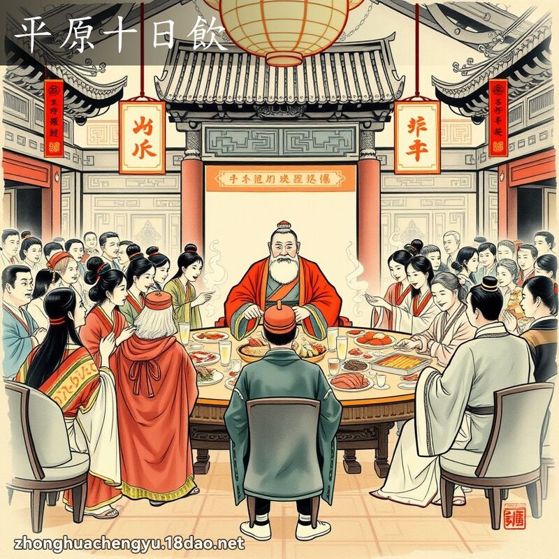 平原十日飲 配图