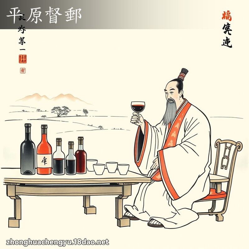 平原督郵 - 中華成語配圖