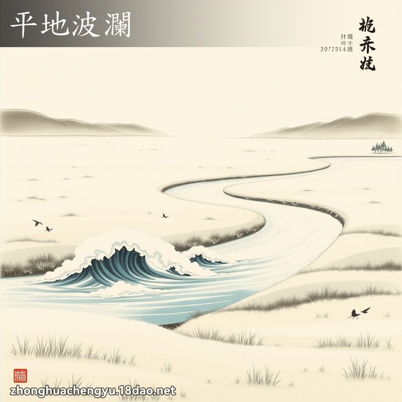 平地波瀾 配图