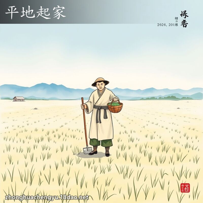 平地起家 配图