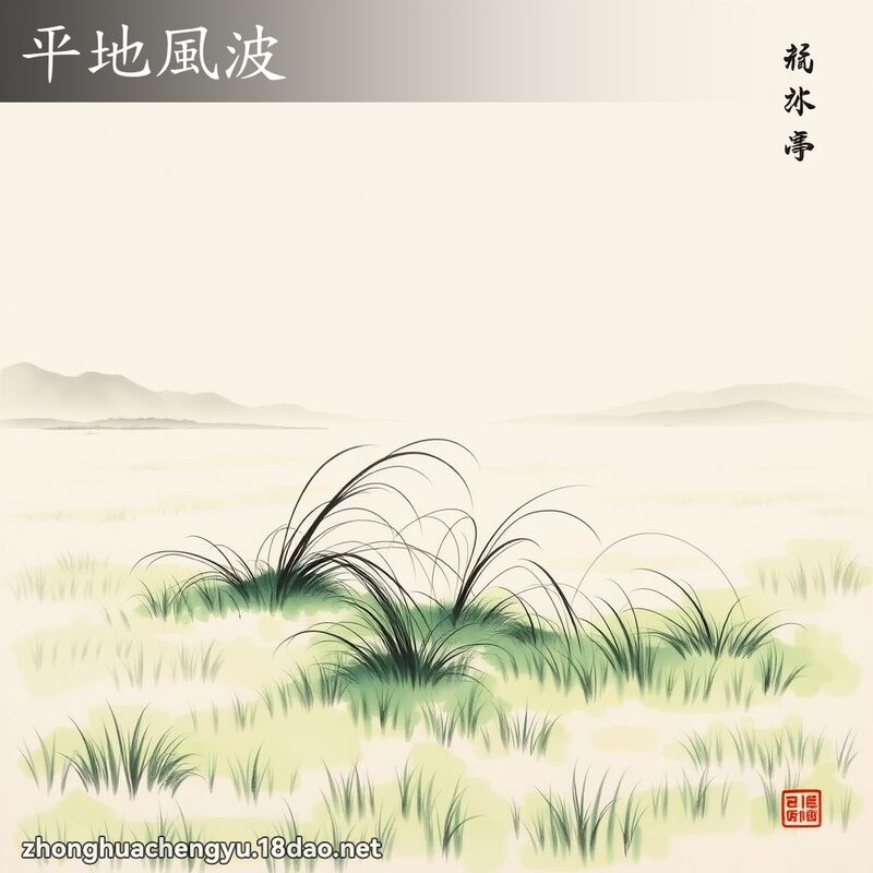 平地風波 配图