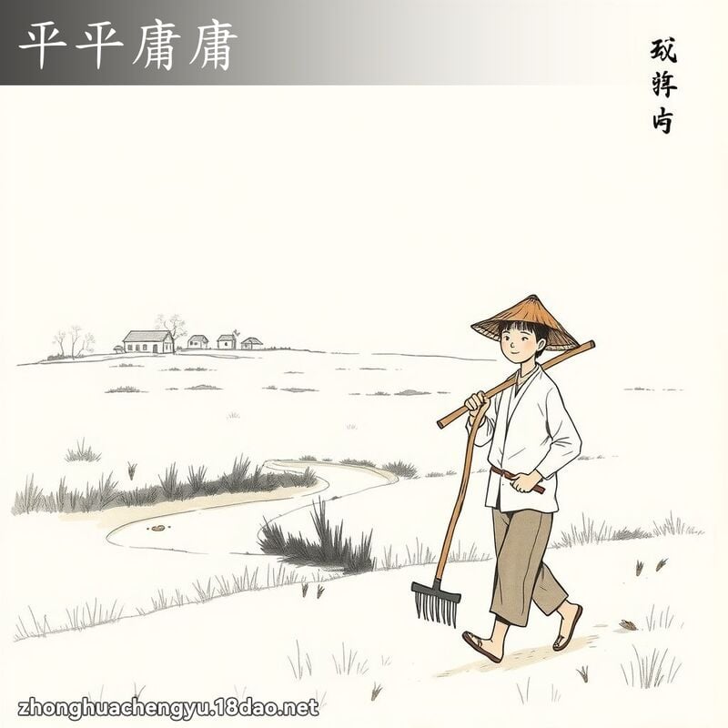 平平庸庸 配图