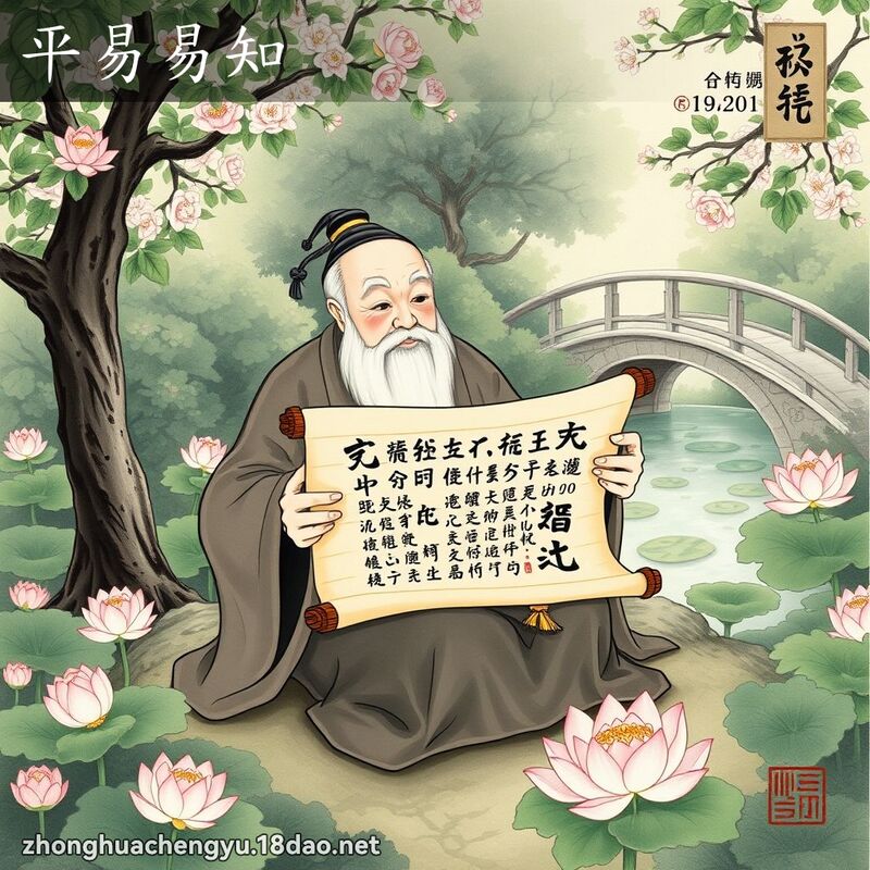 平易易知 配图