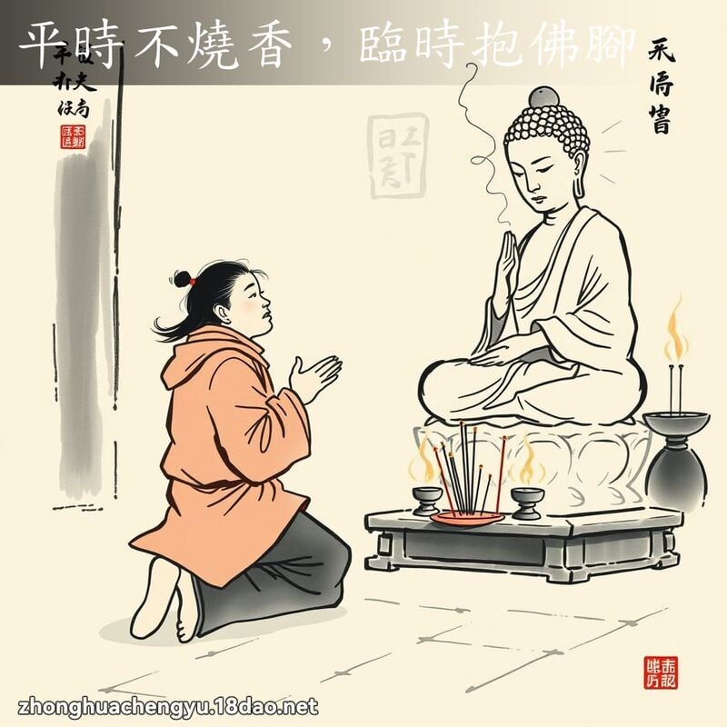 平時不燒香,臨時抱佛腳 配图