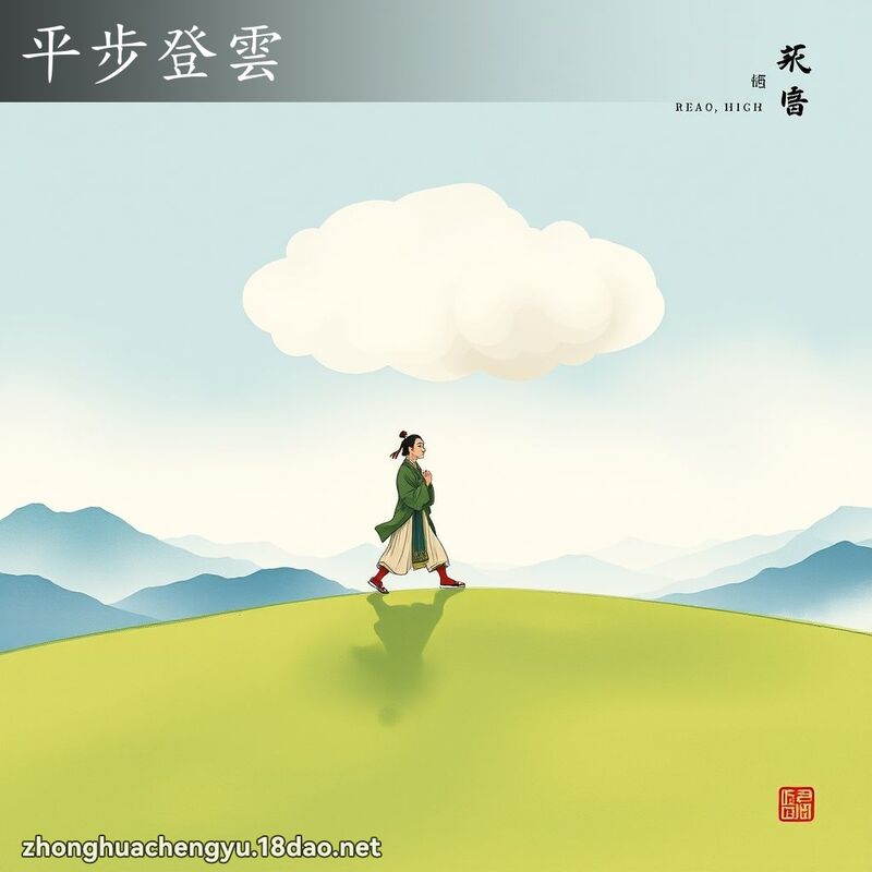 平步登雲 配图